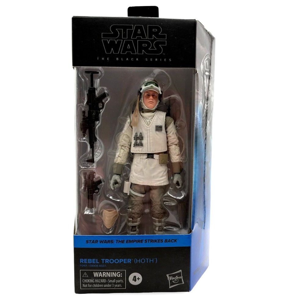 Star Wars Black Series Rebel Trooper Hoth 6-Inch Figure Hasbro F0101 Sealed NIB